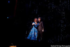 Simon Phillips with Tony Sheldon as Bernadette Photo